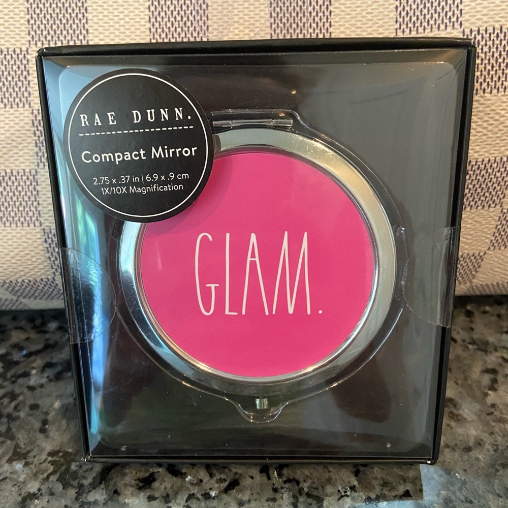 Rae Dunn compact mirror “Glam”